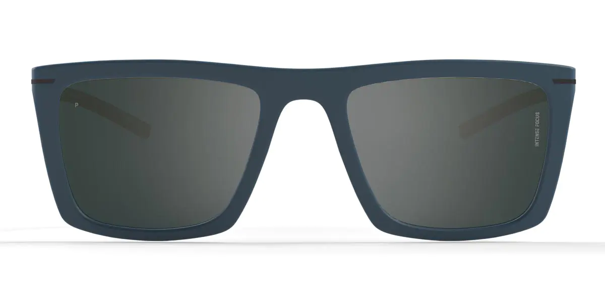 Square Blue Sunglasses for Men