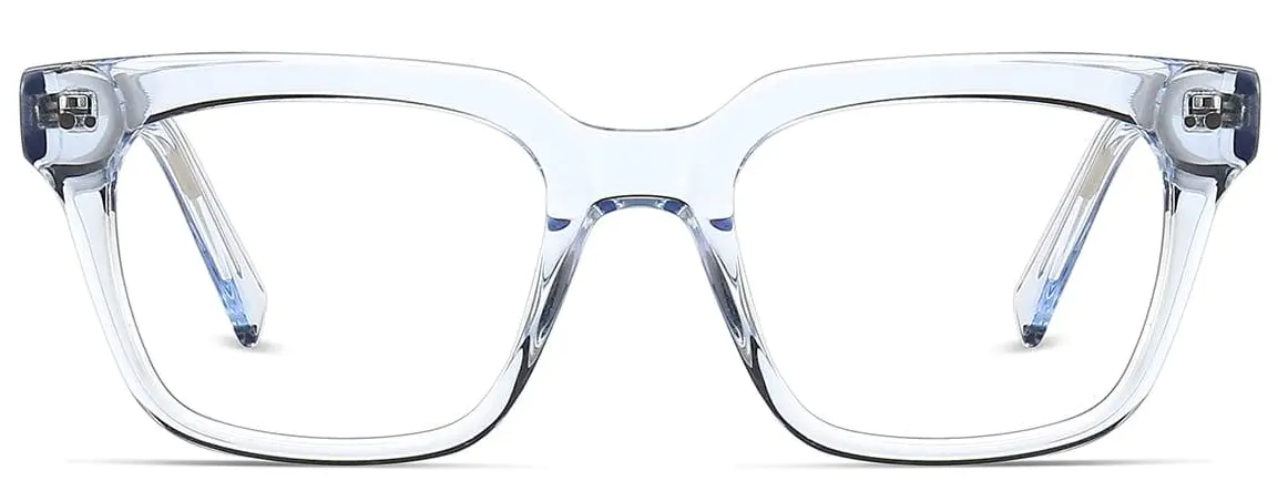 Mabry: Square Transparent Eyeglasses