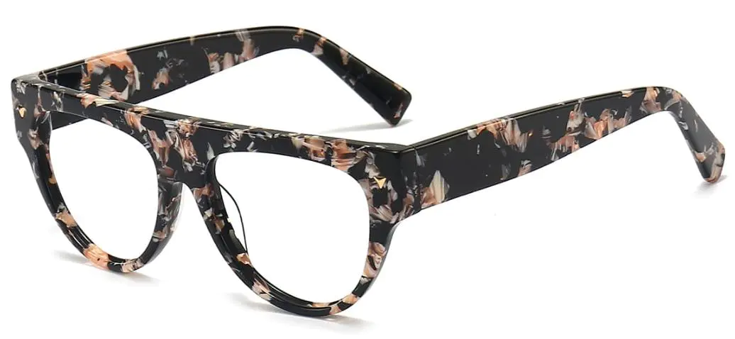 Kairo: Oval Floral Glasses