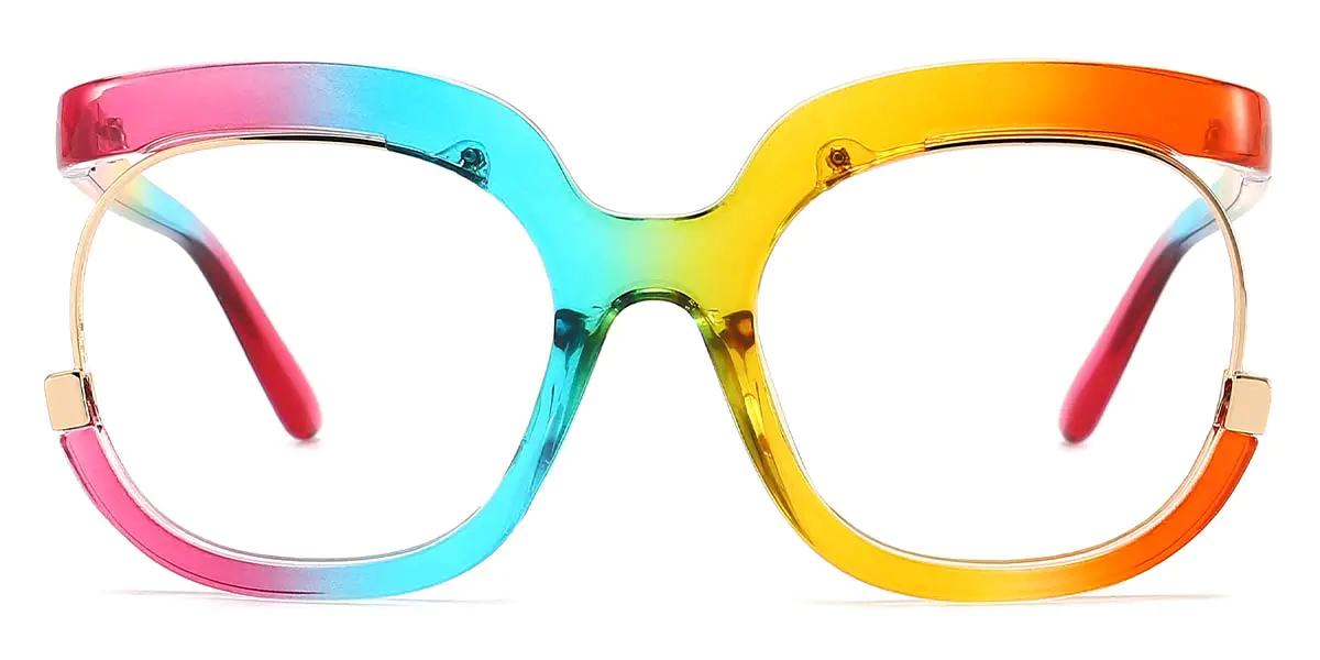 Oval Rainbow Glasses for Women