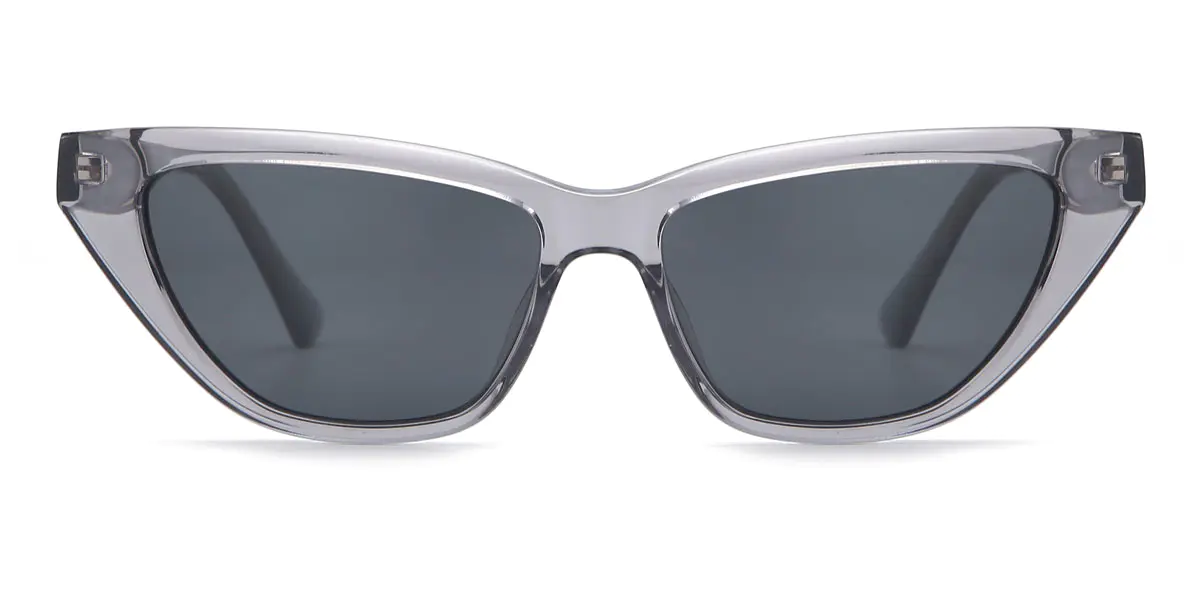 Cat-eye Grey Sunglasses for Women