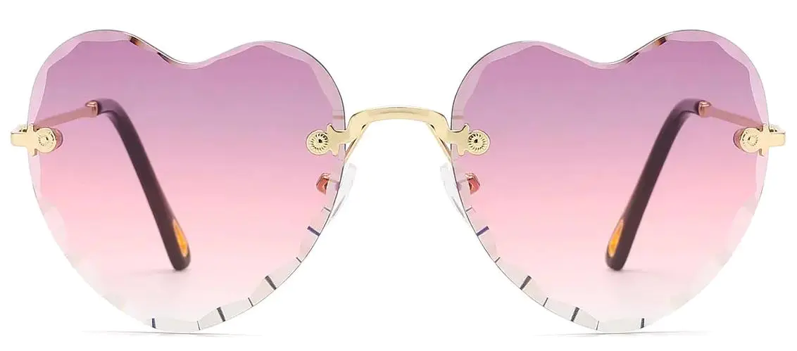 Efah: Purple-Pink Sunglasses