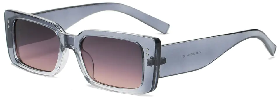 Rectangle Grey Sunglasses for Women