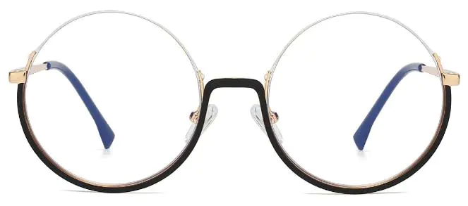 Lucien: Round Black Glasses