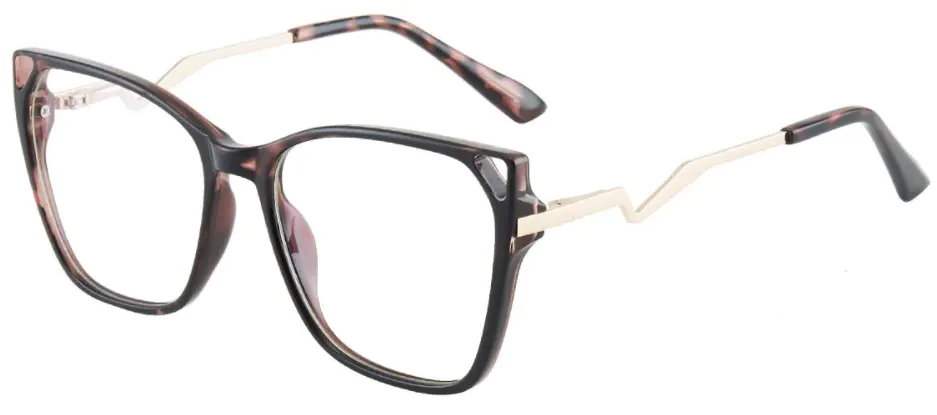 Square Tortoiseshell Eyeglasses For Women