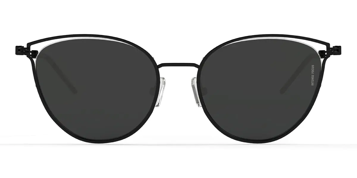 Cat-eye Black Sunglasses for Women