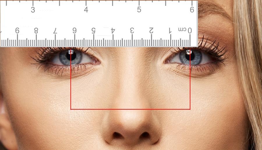 pupillary distance in cm