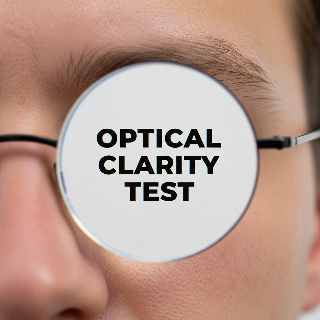 An illustration showing how chromatic aberration can cause color fringing in the peripheral view of a lens.