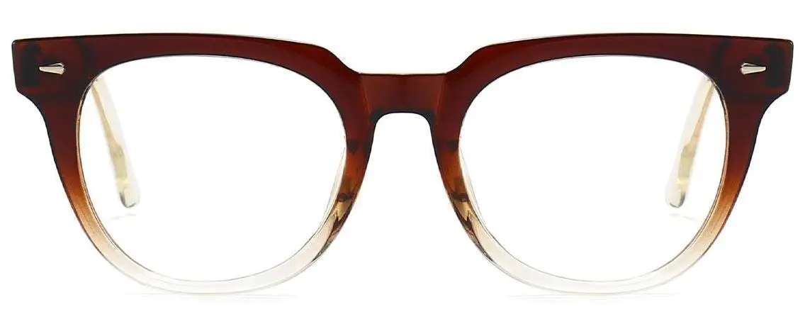 Paisley: Oval Tawny Glasses