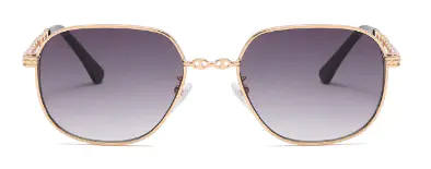 Square Gradient-Grey Sunglasses For Men and Women