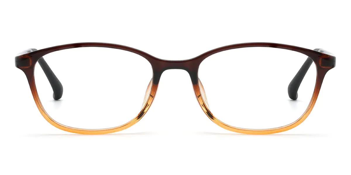 Rectangle Brown Glasses for Women and Men