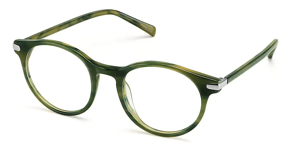 Oval Green Glasses for Women and Men