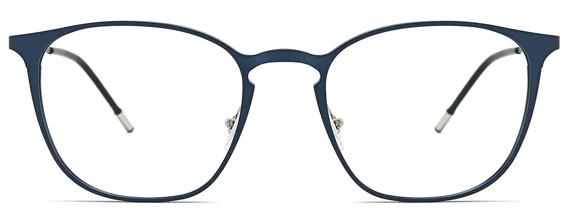 Kail: Square Indigo Glasses