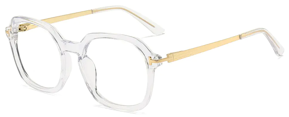 Square Transparent Eyeglasses for Women