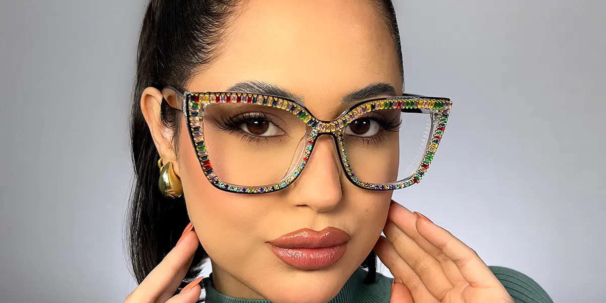 rainbow glasses frames