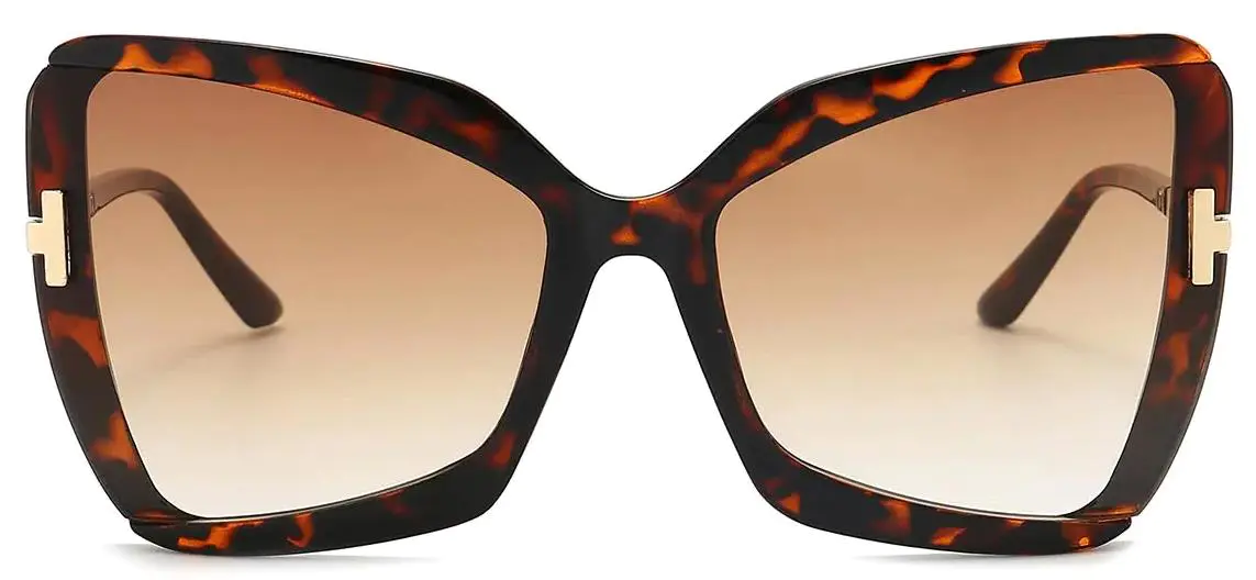 Bayan: Tortoiseshell/Gradual-Brown Sunglasses