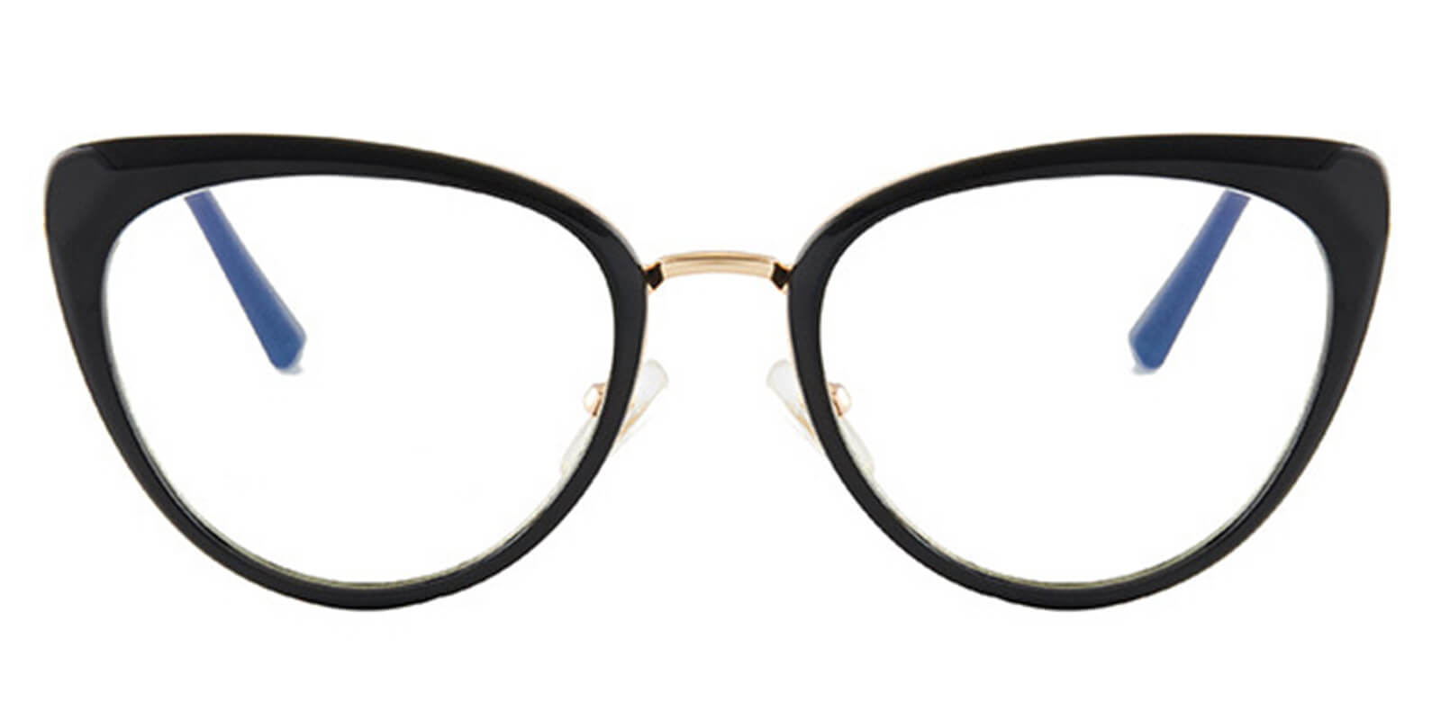 Black - Cat eye Glasses - Indiana