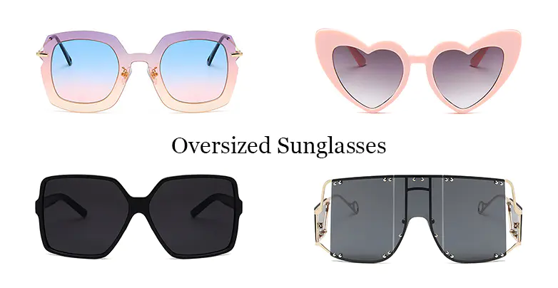 oversized sunglasses