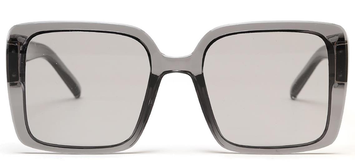 Josiah: Square Grey Sunglasses