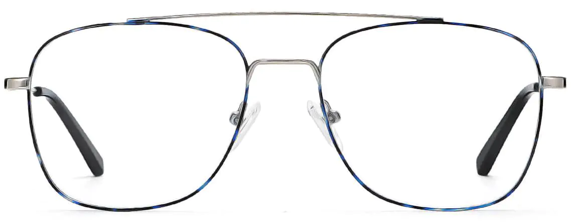 Daryl: Aviator Blue Glasses