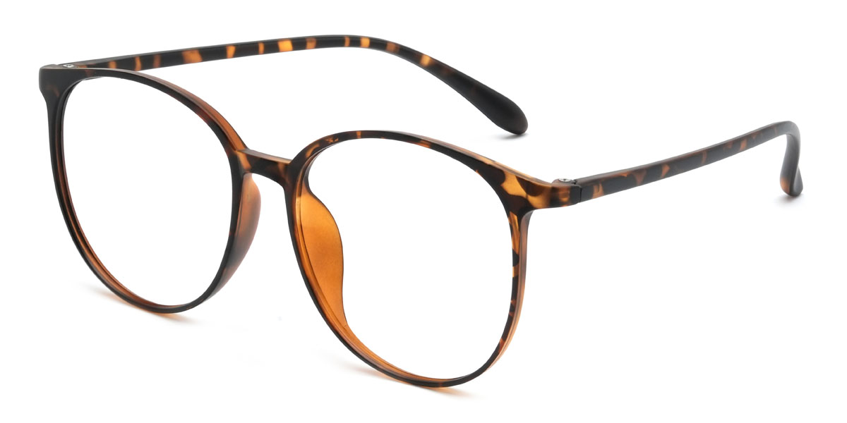 Tortoiseshell Melinda Glasses - Oval Glasses