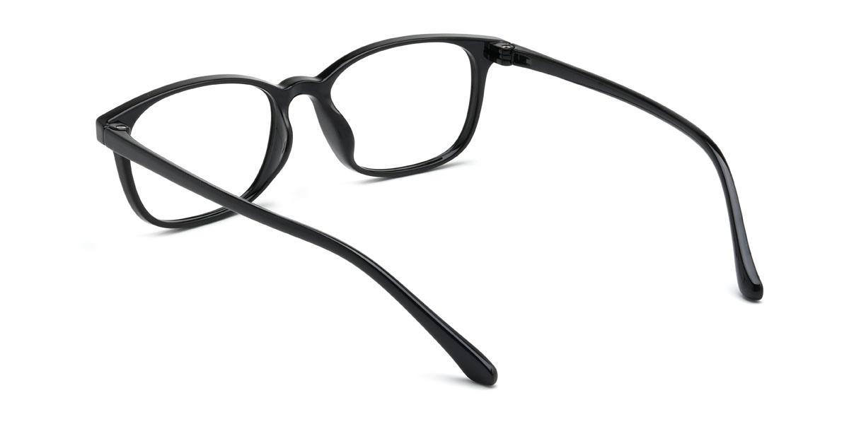 Black Faris Glasses - Rectangle Glasses