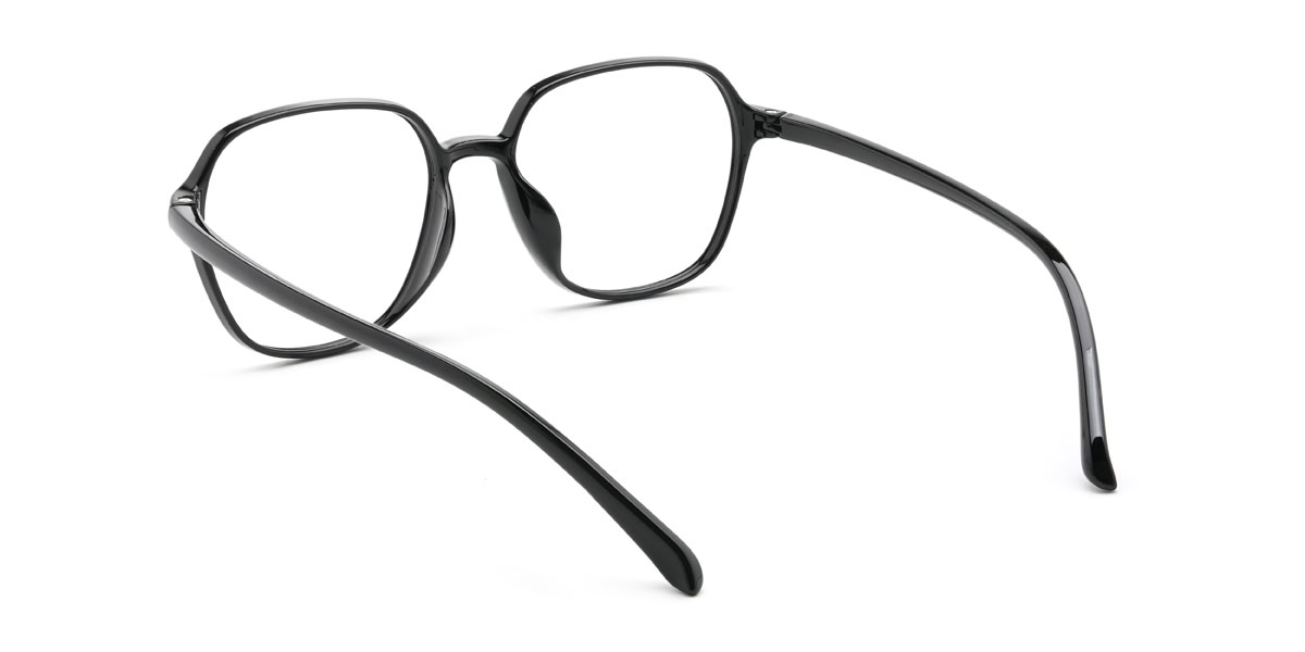 Black Benton Glasses - Oval Glasses
