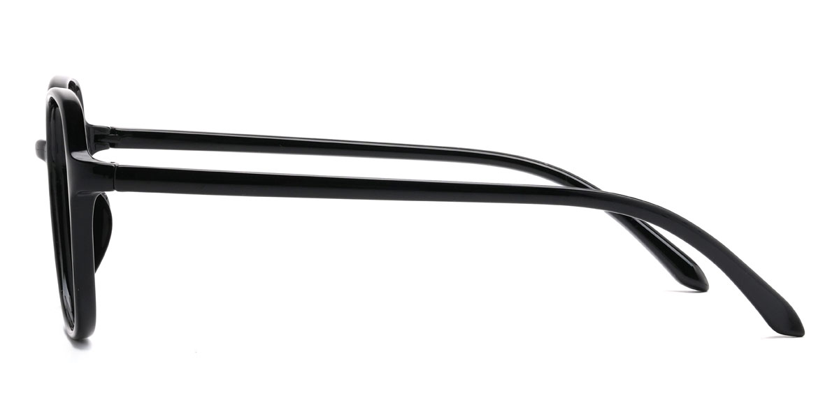 Black Benton Glasses - Oval Glasses