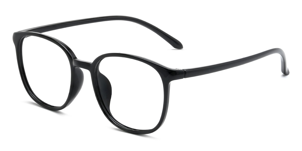 Black Alijah Glasses - Square Glasses