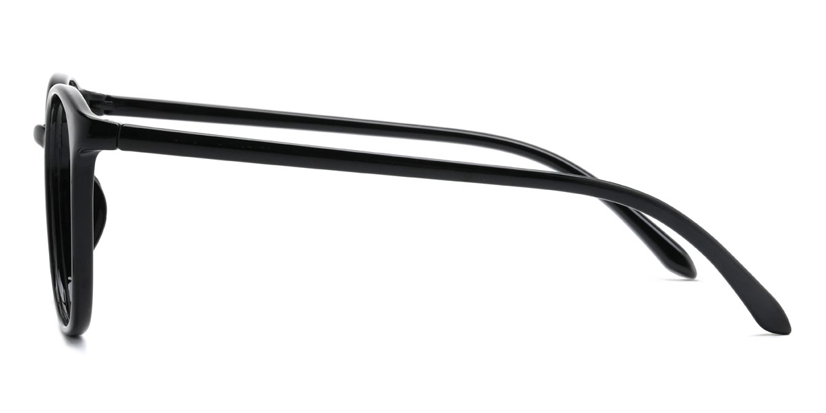 Black Alijah Glasses - Square Glasses