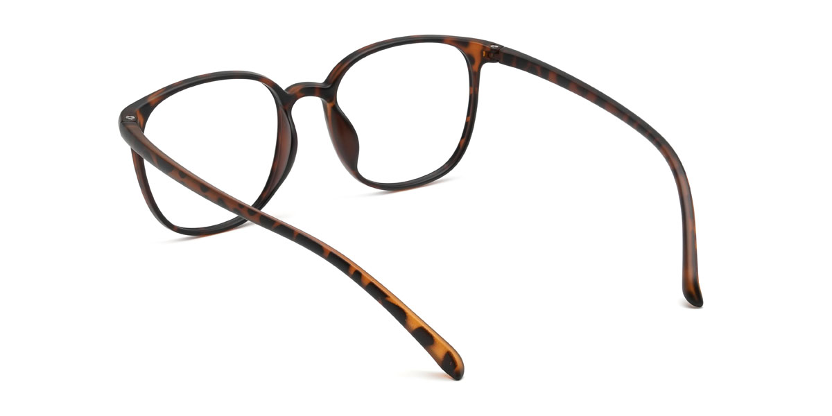 Tortoiseshell Alijah Glasses - Square Glasses