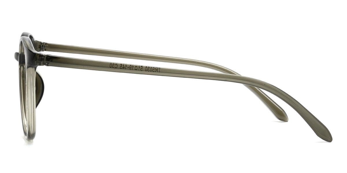 Olive green Alijah Glasses - Square Glasses