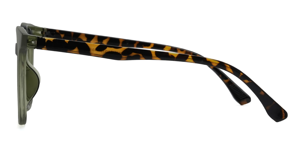 Green Duncan Glasses - Square Glasses