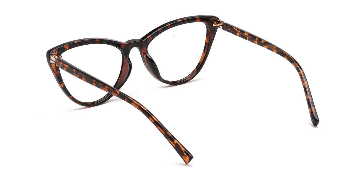 Tortoiseshell Windy Glasses - Cat Eye Glasses