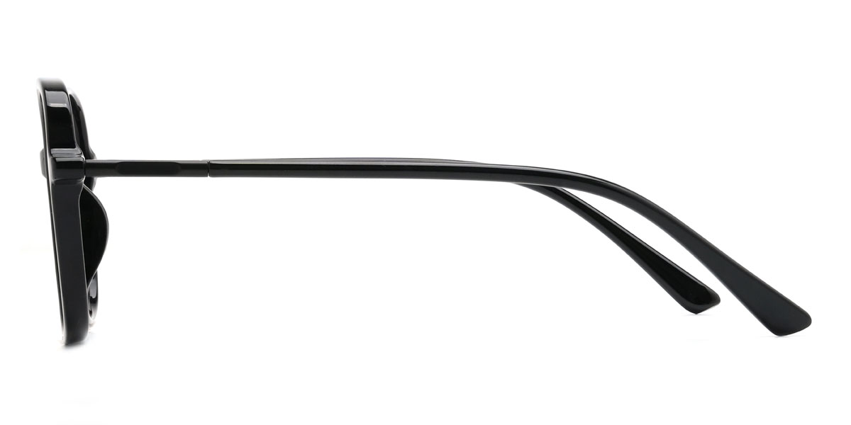 Black Kelvin Glasses - Rectangle Glasses