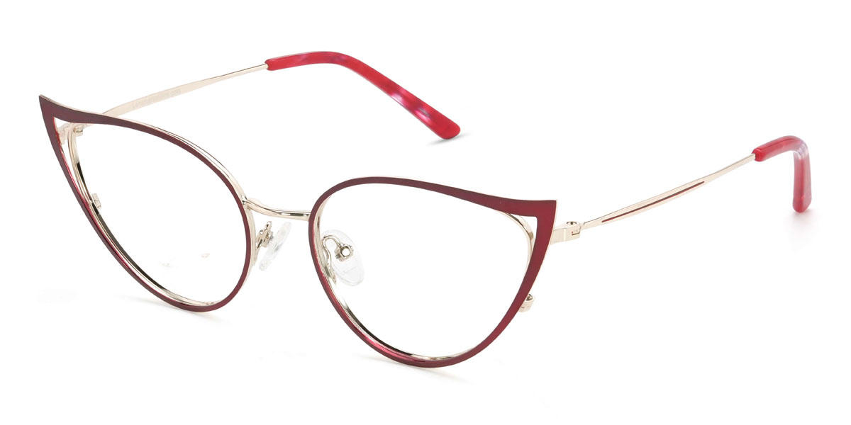 Red Caoimhe Glasses - Cat Eye Glasses