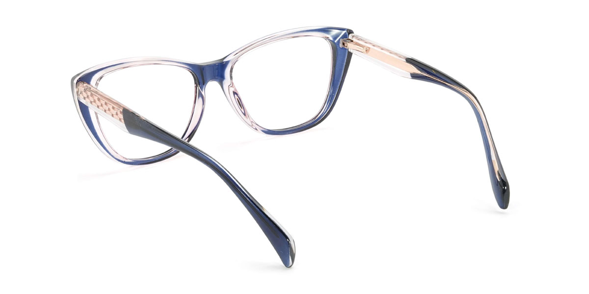 Blue Arisha Glasses - Cat Eye Glasses