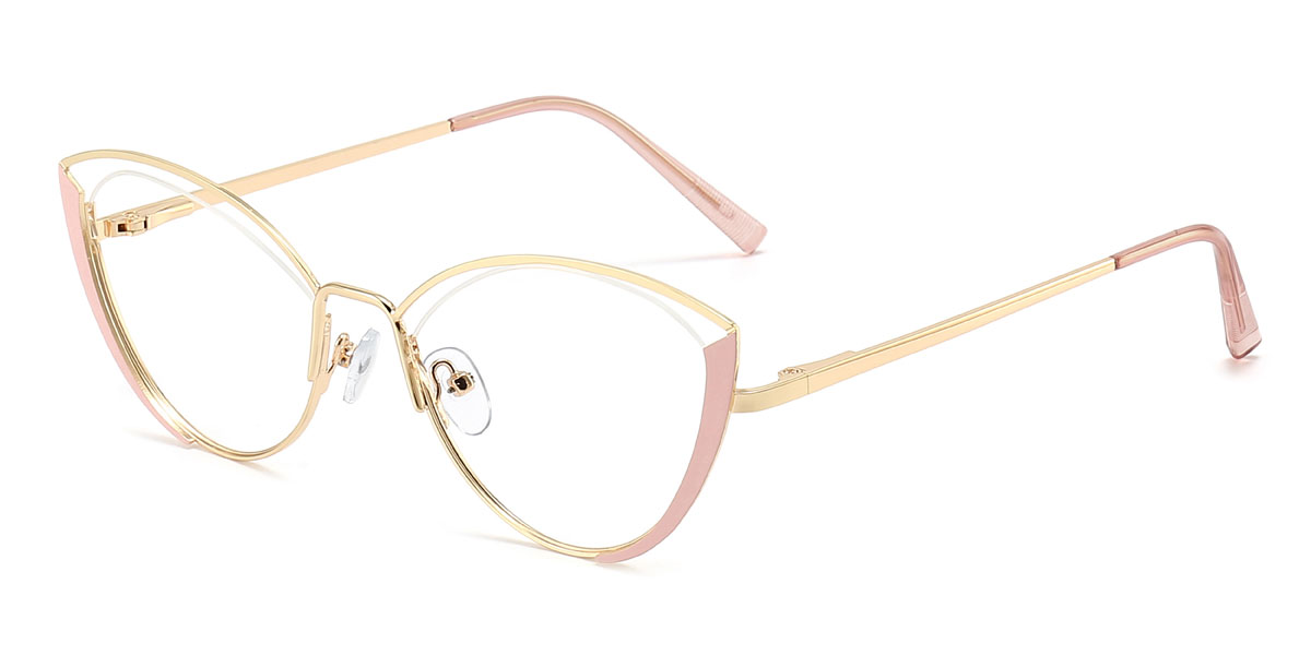 Gold Rosa Aitana Brille - Cat Eye Glasses
