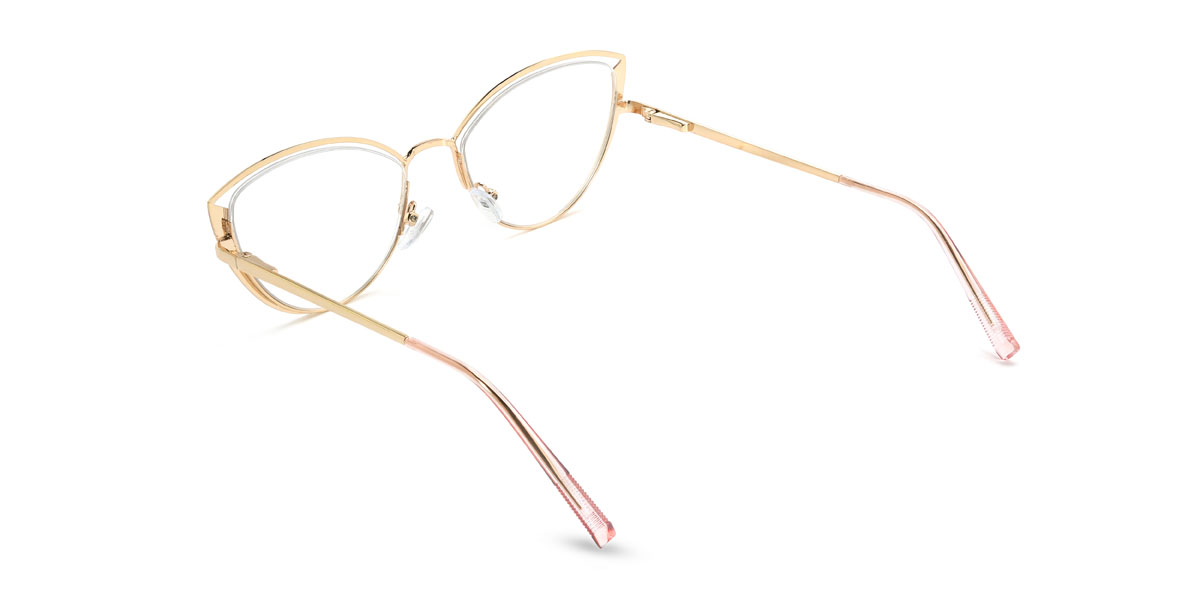Gold Rosa Aitana Brille - Cat Eye Glasses