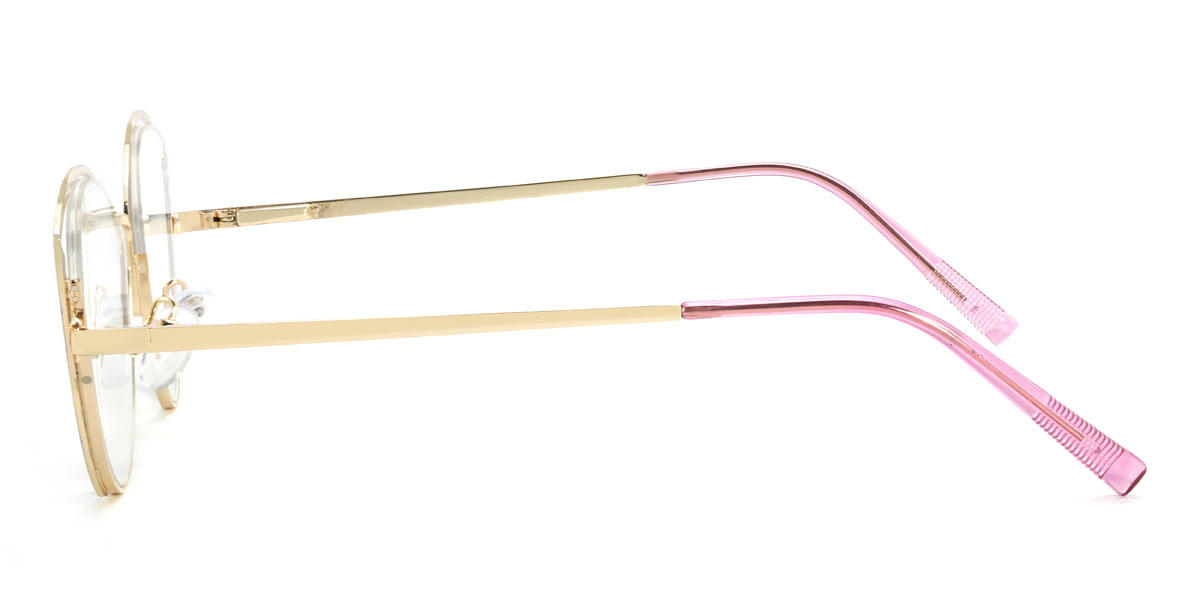 Gold Purple Aitana Glasses - Cat Eye Glasses