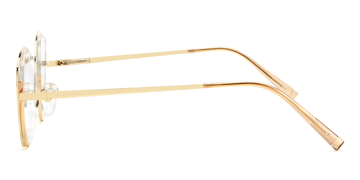 Gold Tortoiseshell Aitana Glasses - Cat Eye Glasses