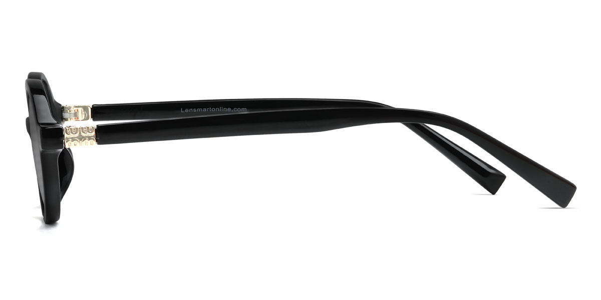 Black Andrea Glasses - Oval Glasses