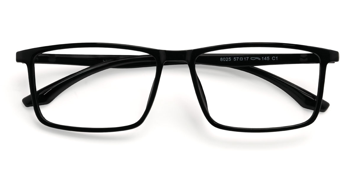 Negro Jordy Gafas - Rectangle Glasses