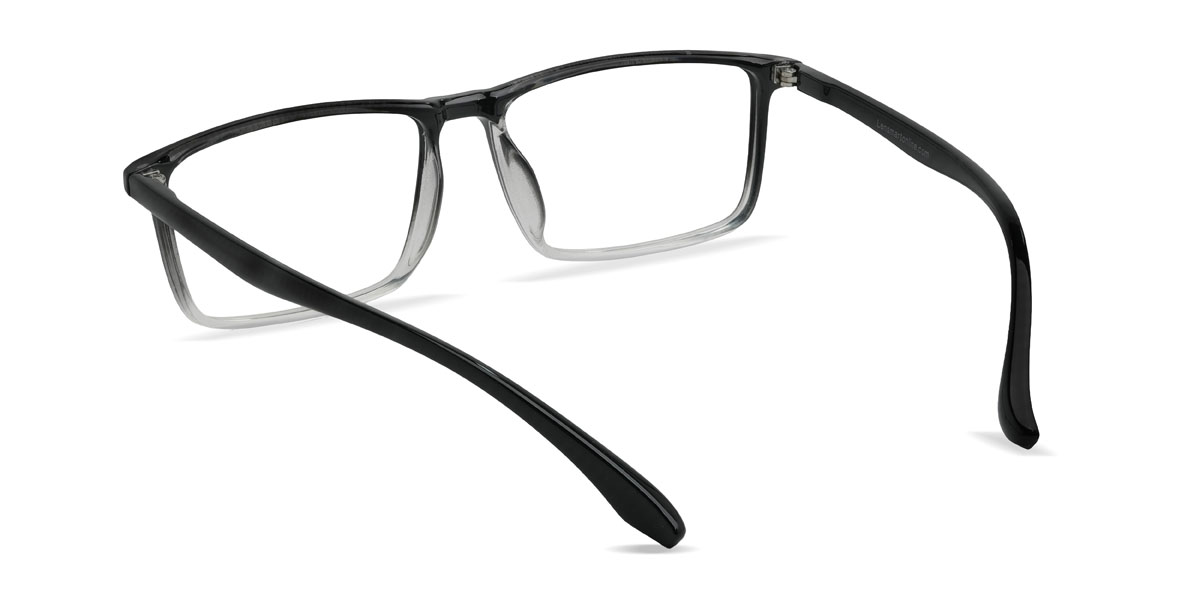 Gradient Black Jordy Glasses - Rectangle Glasses