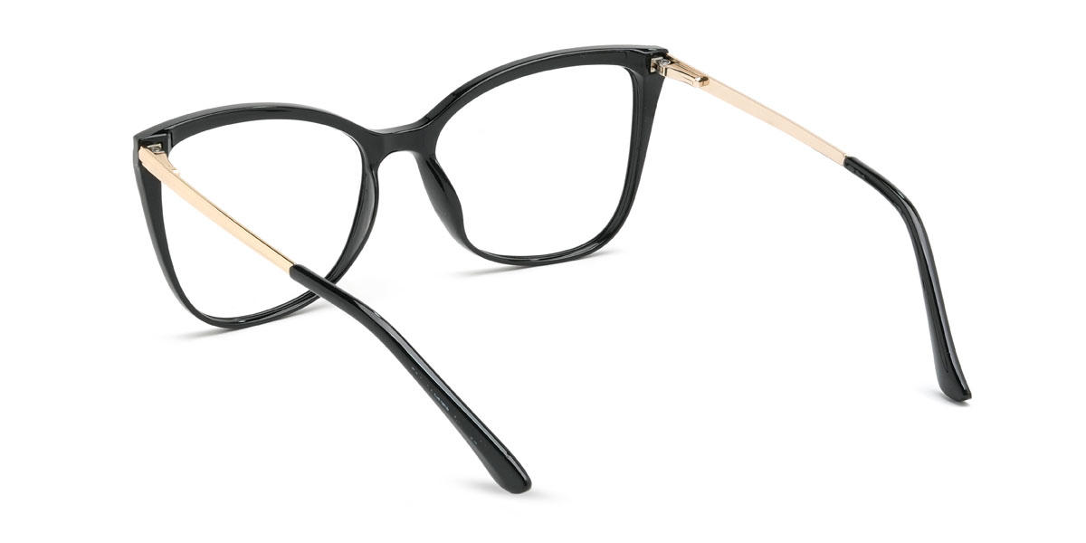 Black Kelyce Glasses - Square Glasses