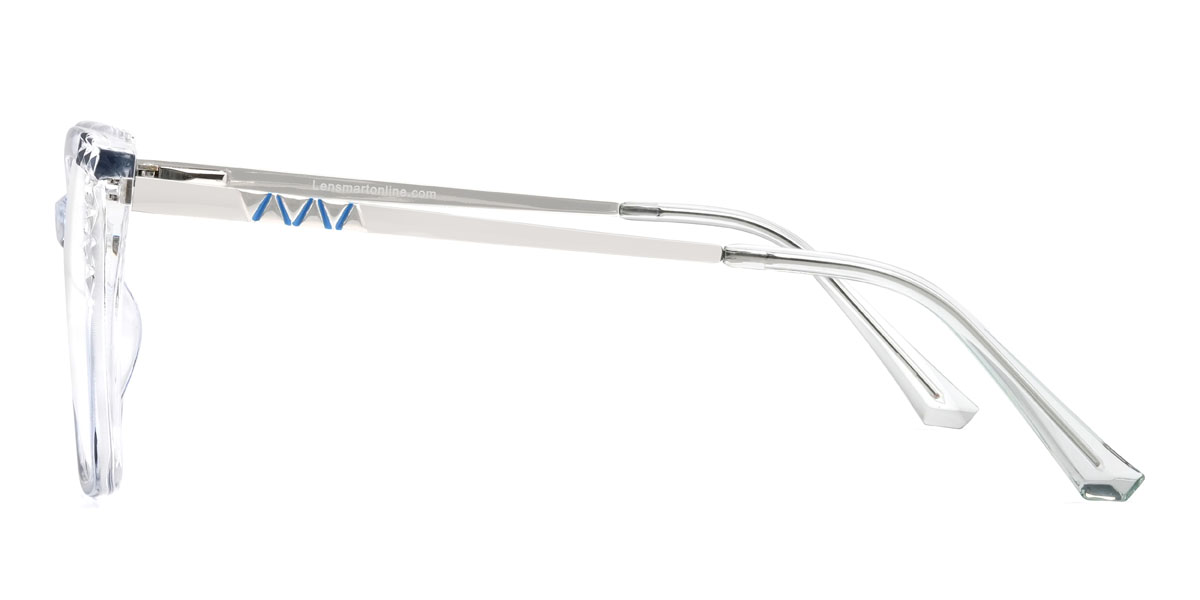 Színátmenet világos kék Lyric Szemüveg - Square Glasses