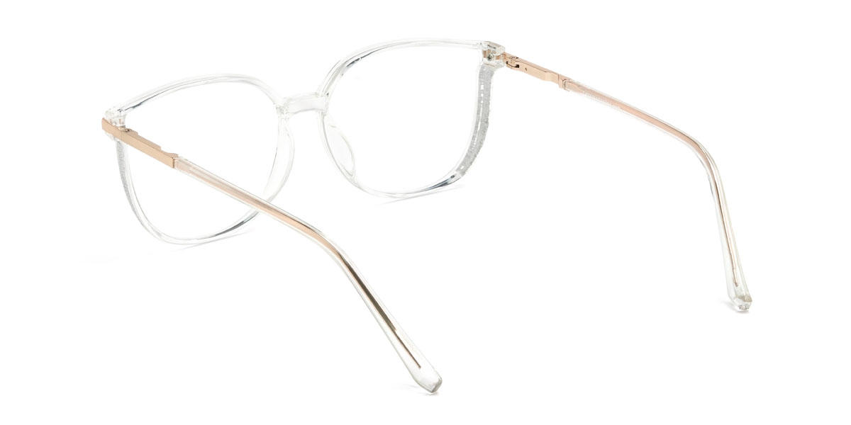 Clear Harmony Glasses - Rectangle Glasses