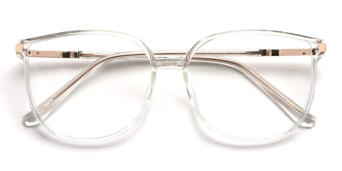 Clear Harmony Glasses - Rectangle Glasses