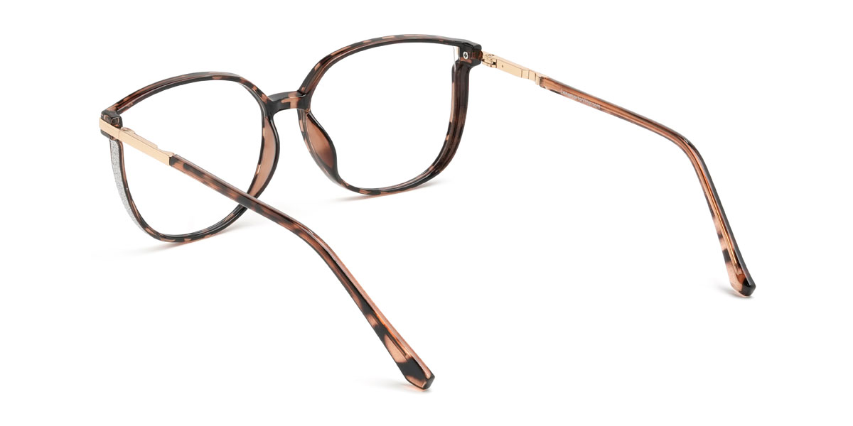Brown Tortoiseshell Harmony Glasses - Rectangle Glasses