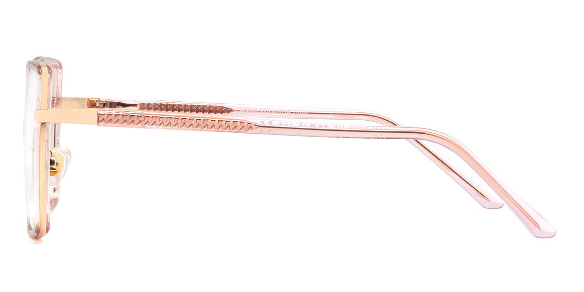 Light Pink Minda Glasses - Square Glasses